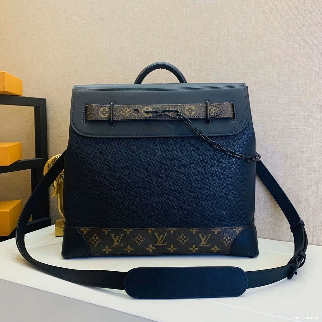 Official oldcobbler LOUIS PM VUITTON STEAMER 0815